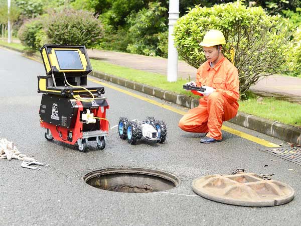 毛嘴镇管道机器人检测