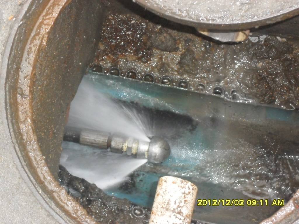 毛嘴镇污水管道高压清洗