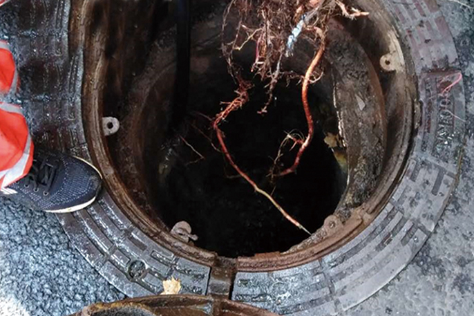 毛嘴镇管道预处理